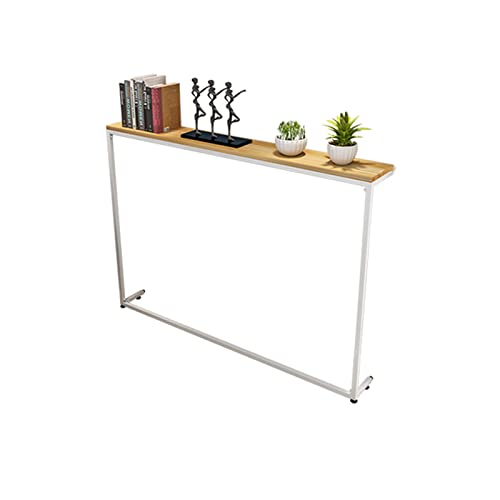 ヴィンテージ サイドテーブル 木目調とスチールフレームでエレガント サイドテーブル 木目調とスチールフレームでエレガント ヴィンテージ